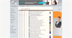 Desktop Screenshot of freeclassads.eu